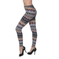 Women's Colorful Geometric Printed Legging